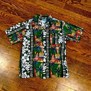 Boys RJC Hawian shirt made in Hawaii size 10